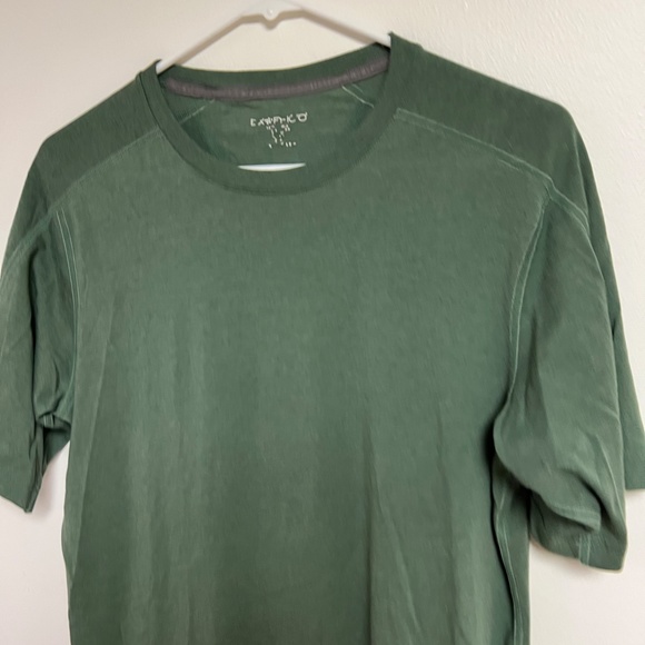 ExOfficio Mens Performance Tee Color Green sz Small - Picture 4 of 7